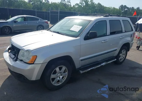2008 Jeep Grand Cherokee Laredo из США, поврежденный, VIN 1J8GR48K78C242417